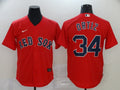 Men's Boston Red Sox David Ortiz #34 Red Replica Baseball jersey