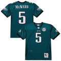 Philadelphia Eagles Donovan McNabb Mitchell & Ness Midnight Green 2007 Authentic Throwback Retired Player Jersey