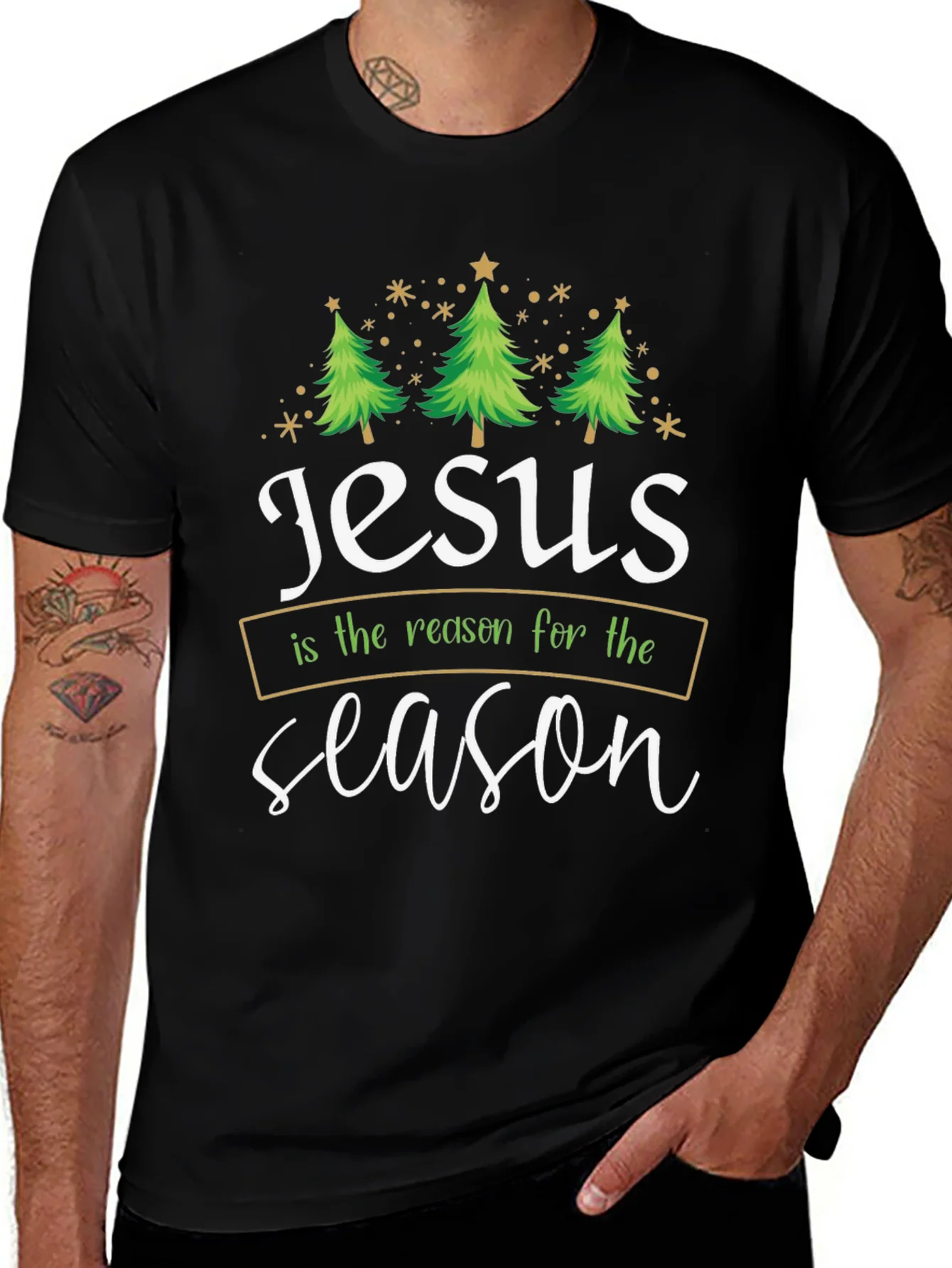 Jesus is the Reason for the Season Holiday Tee