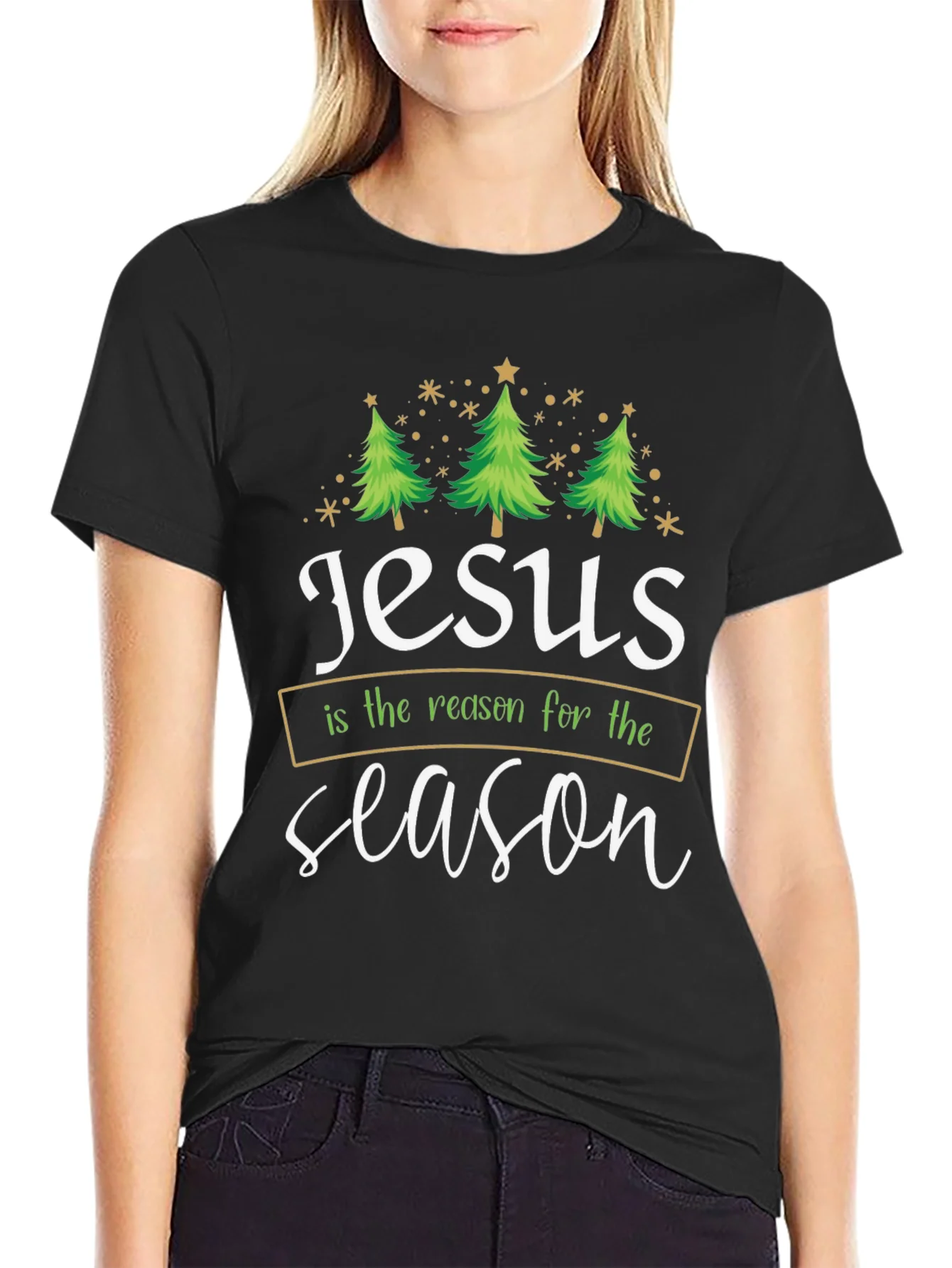 Jesus is the Reason for the Season Holiday Tee