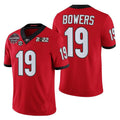 G.Bulldogs #19 Brock Bowers Red College Football Jersey Stitched American College Jerseys