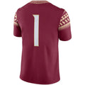 #1 F.State Seminoles Game Jersey Garnet Stitched American College Jerseys