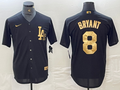 Men's Los Angeles Dodgers Kobe Bryant #8 Black Limited Player jersey