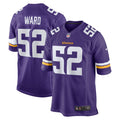 Jihad Ward Minnesota Vikings Nike Team Game Jersey -  Purple