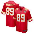 Kansas City Chiefs Jason Brownlee Red Team Game Jersey