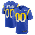 Los Angeles Rams Royal Custom Game Jersey