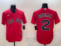 Men's Boston Red Sox Alex Bregman #2 Red Replica Player jersey