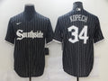 Men's Chicago White Sox Michael Kopech #34 Black Stitched jersey