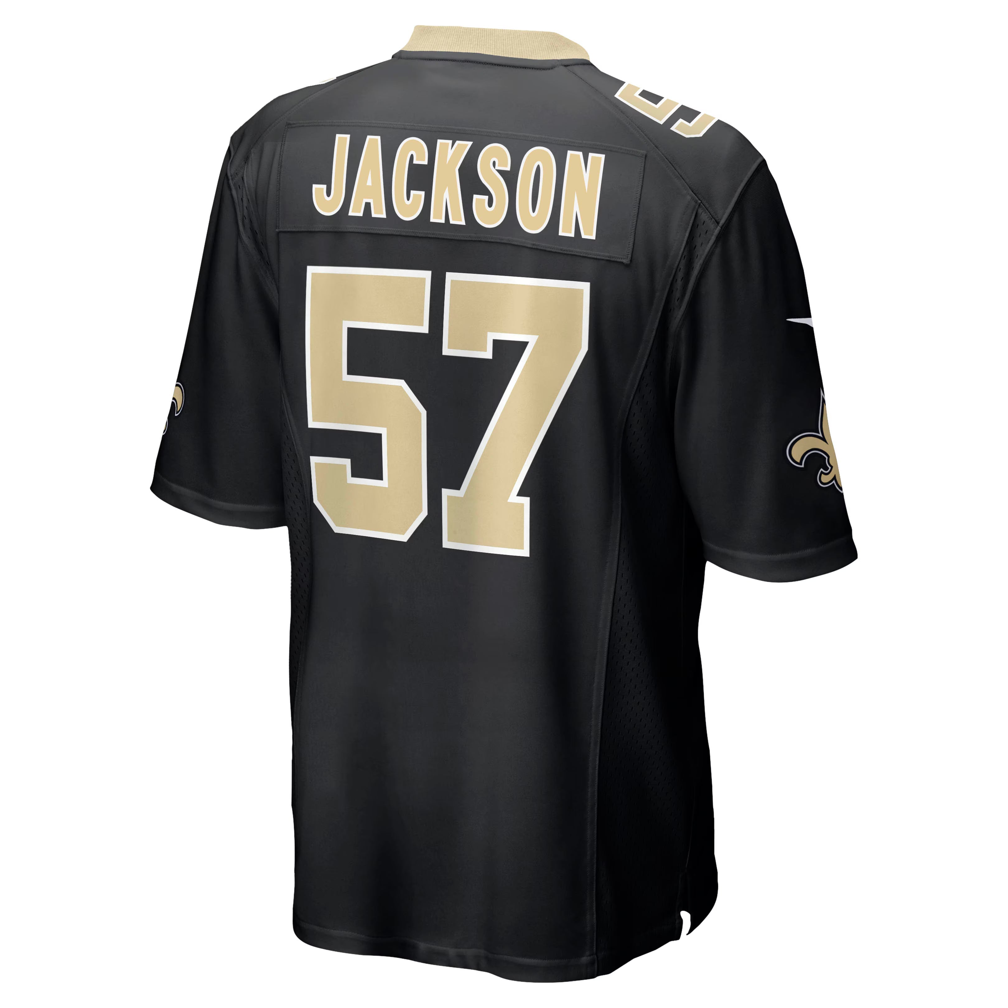 New Orleans Saints Rickey Jackson Black Retired Player Jersey