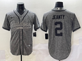 Men's Las Vegas Raiders Ashton Jeanty #2 Gray Game Player Jersey