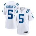 Indianapolis Colts Anthony Richardson Sr. White Game Jersey