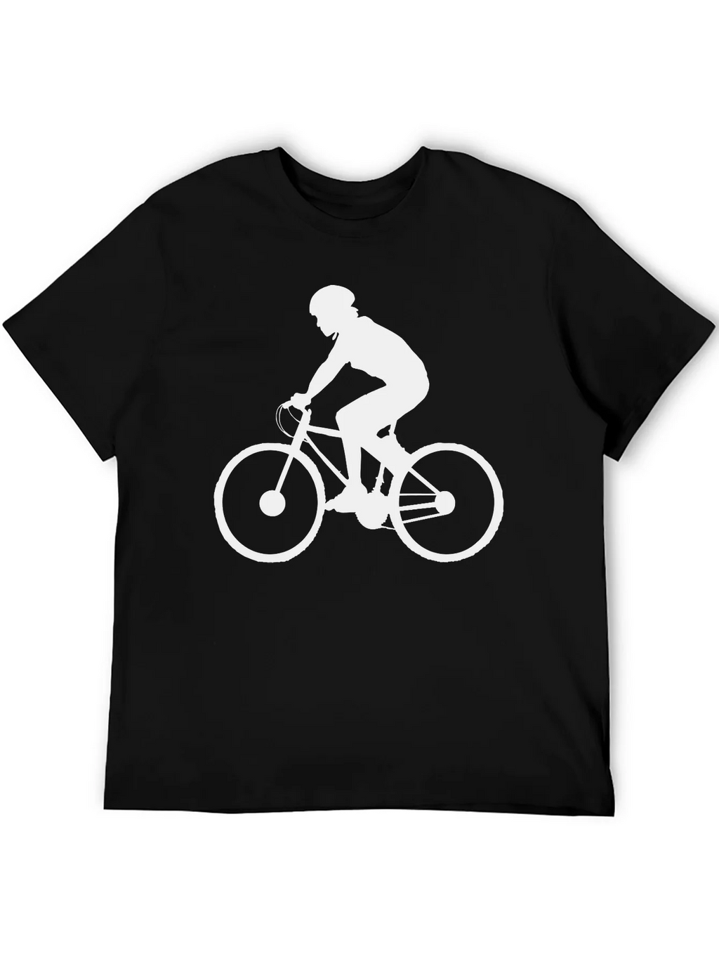 Cyclist Silhouette Graphic Tee