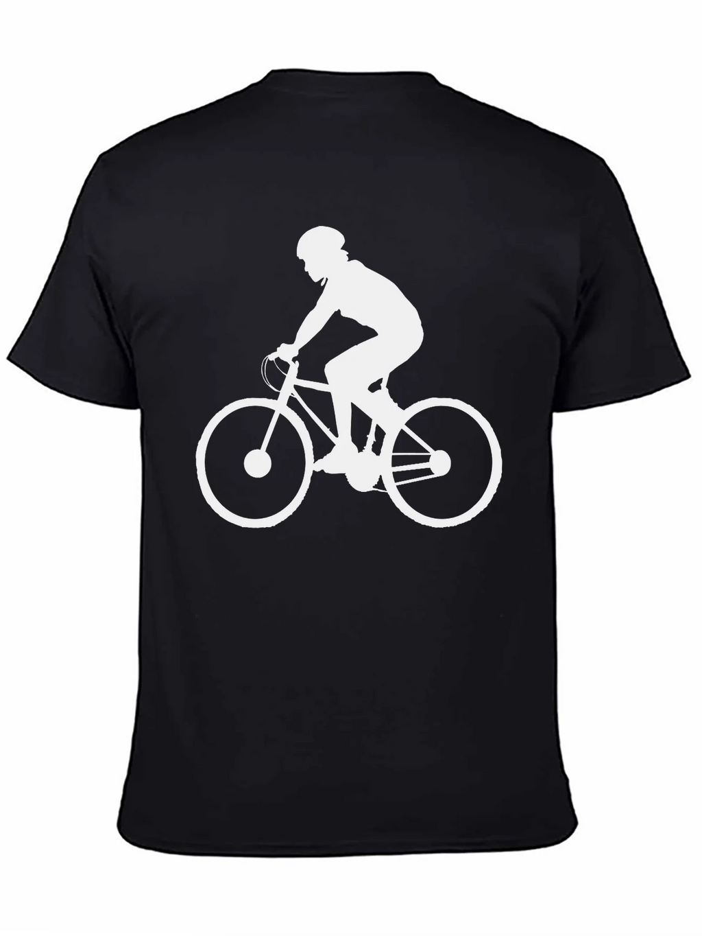 Cyclist Silhouette Graphic Tee