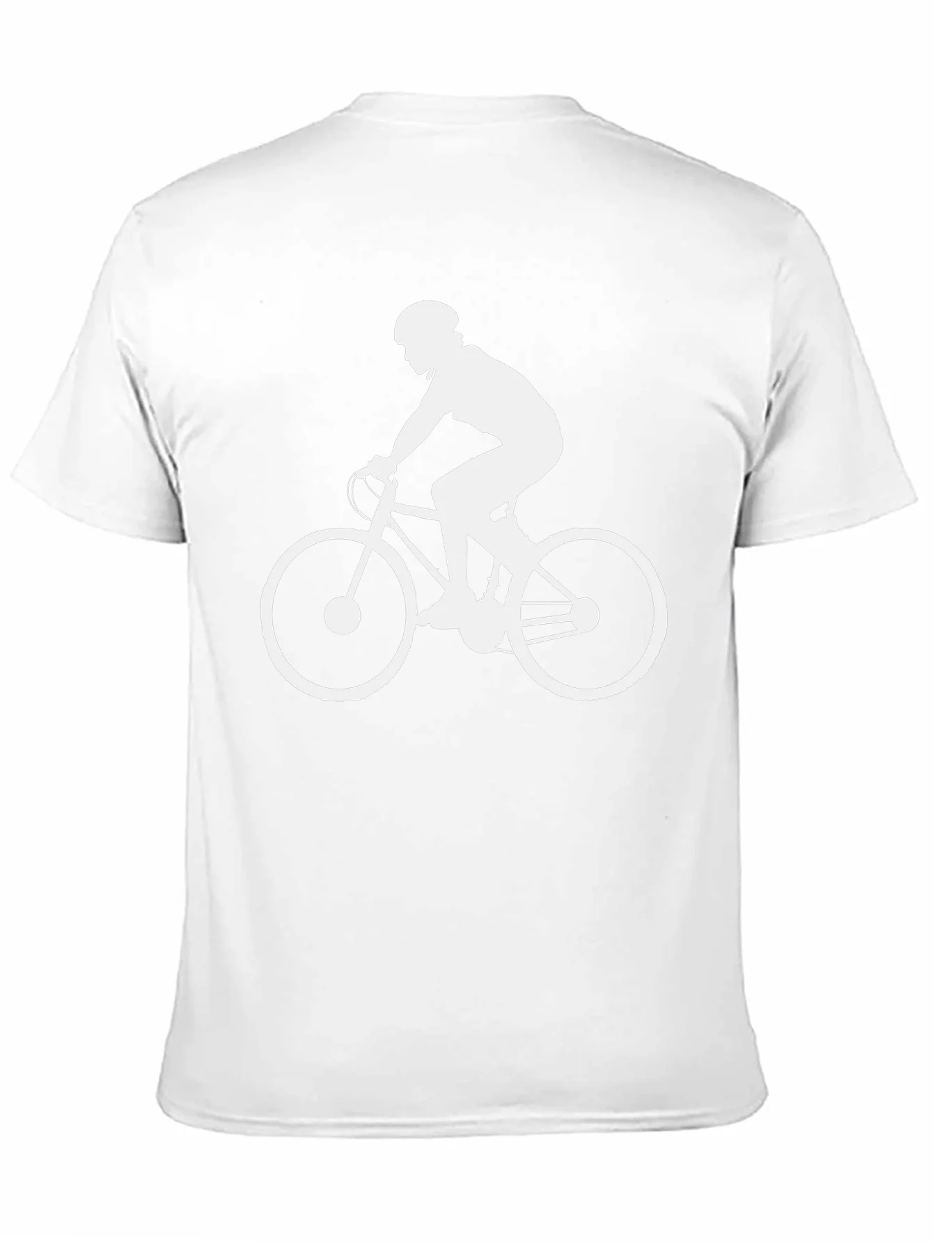 Cyclist Silhouette Graphic Tee