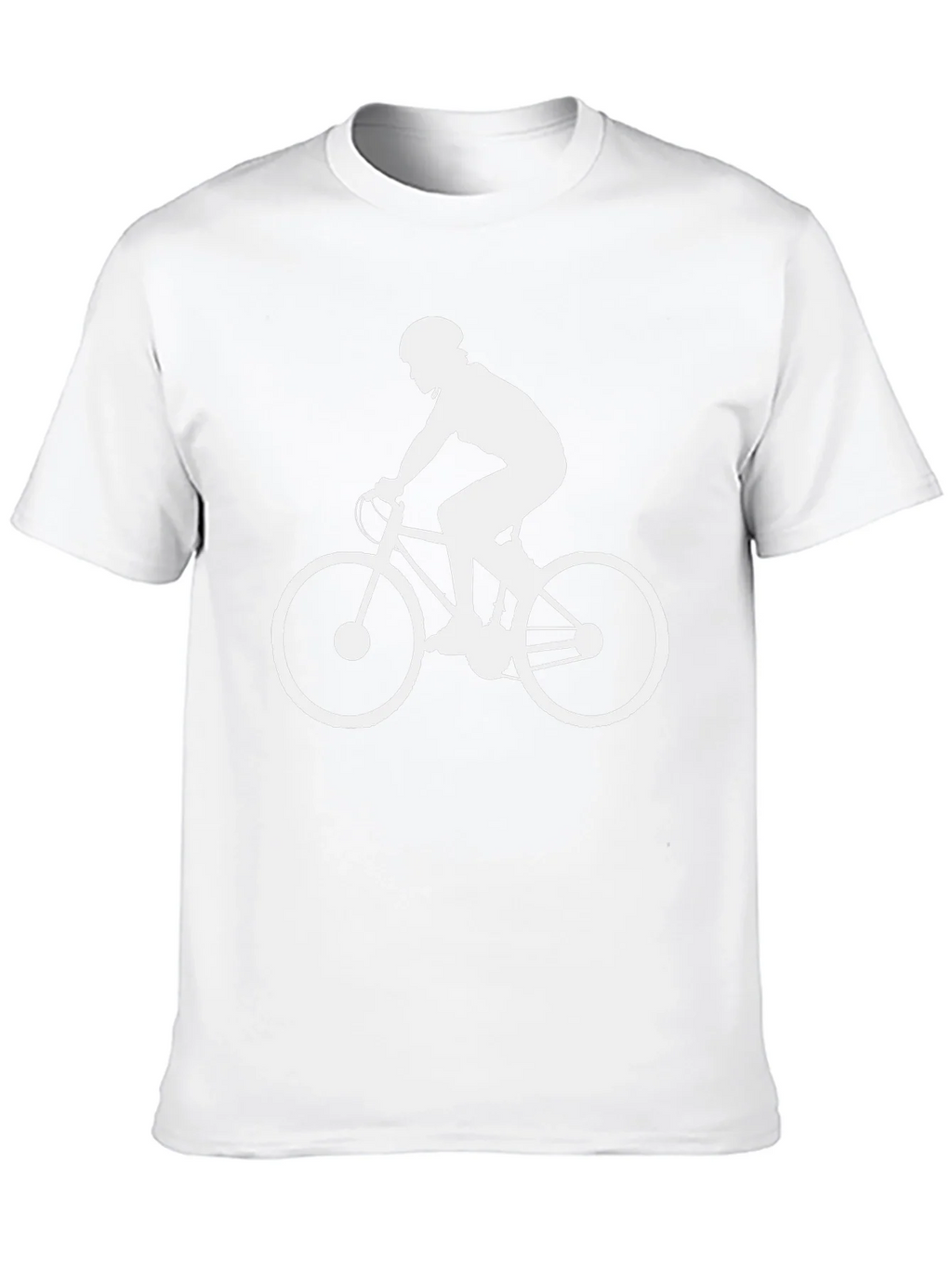 Cyclist Silhouette Graphic Tee