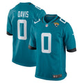 Gabe Davis Jacksonville Jaguars Nike Team Game   Jersey - Teal