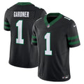 New York Jets Ahmad Sauce Gardner Legacy Black Alternate Vapor F.U.S.E. Limited Jersey