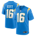 Los Angeles Chargers JK Scott Powder Blue Game Jersey