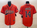 Men's Houston Astros Mauricio Dubon #14 Orange Player jersey Joint Edition