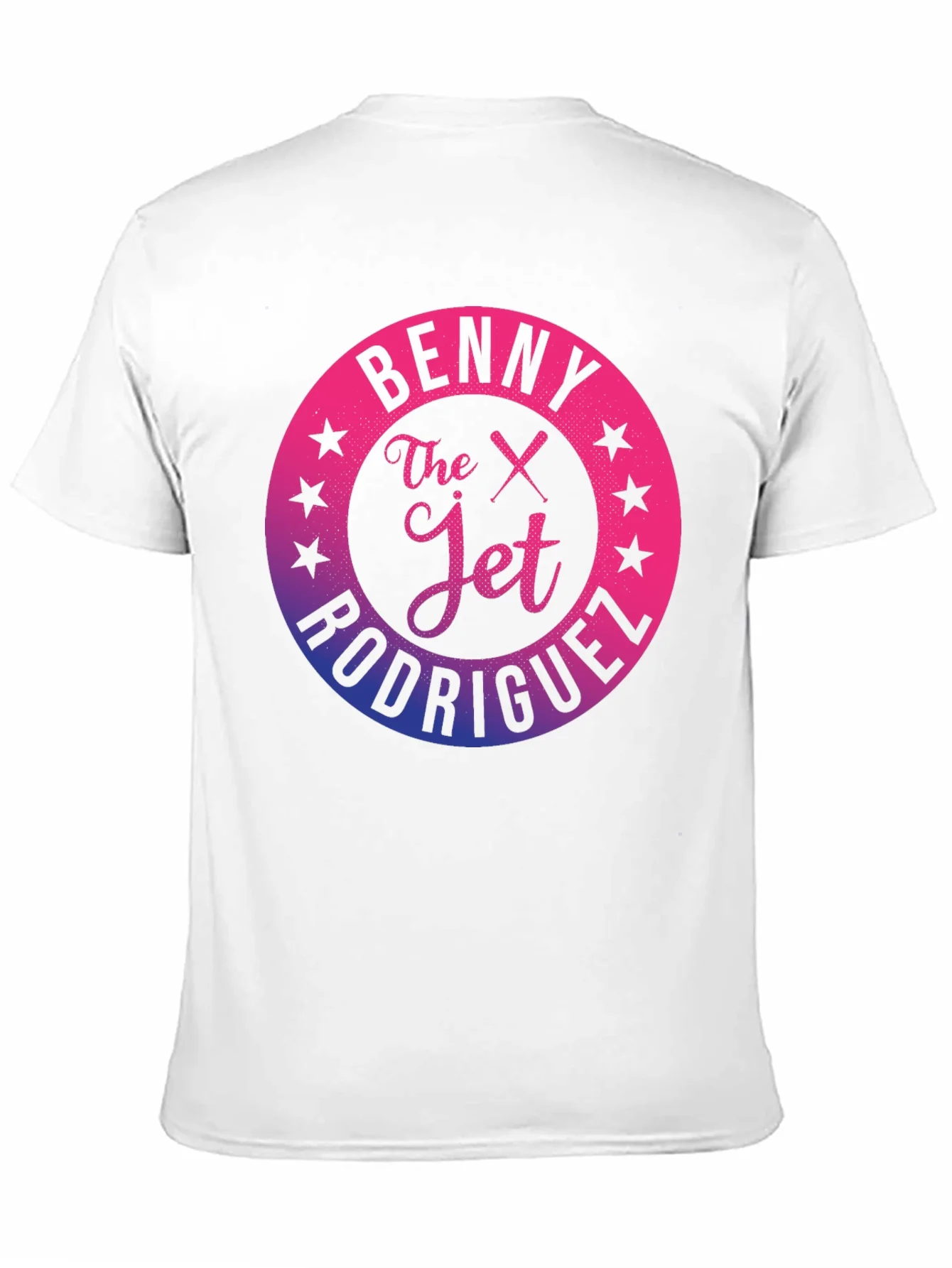 Benny The Jet Rodriguez Gradient Graphic T-Shirt