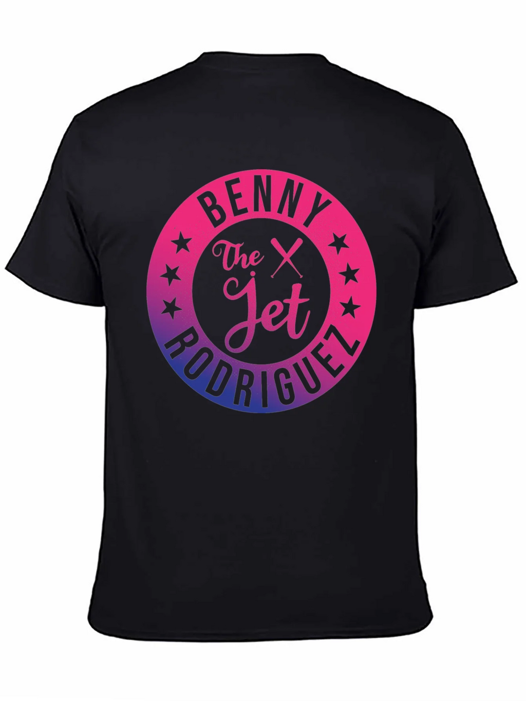 Benny The Jet Rodriguez Gradient Graphic T-Shirt
