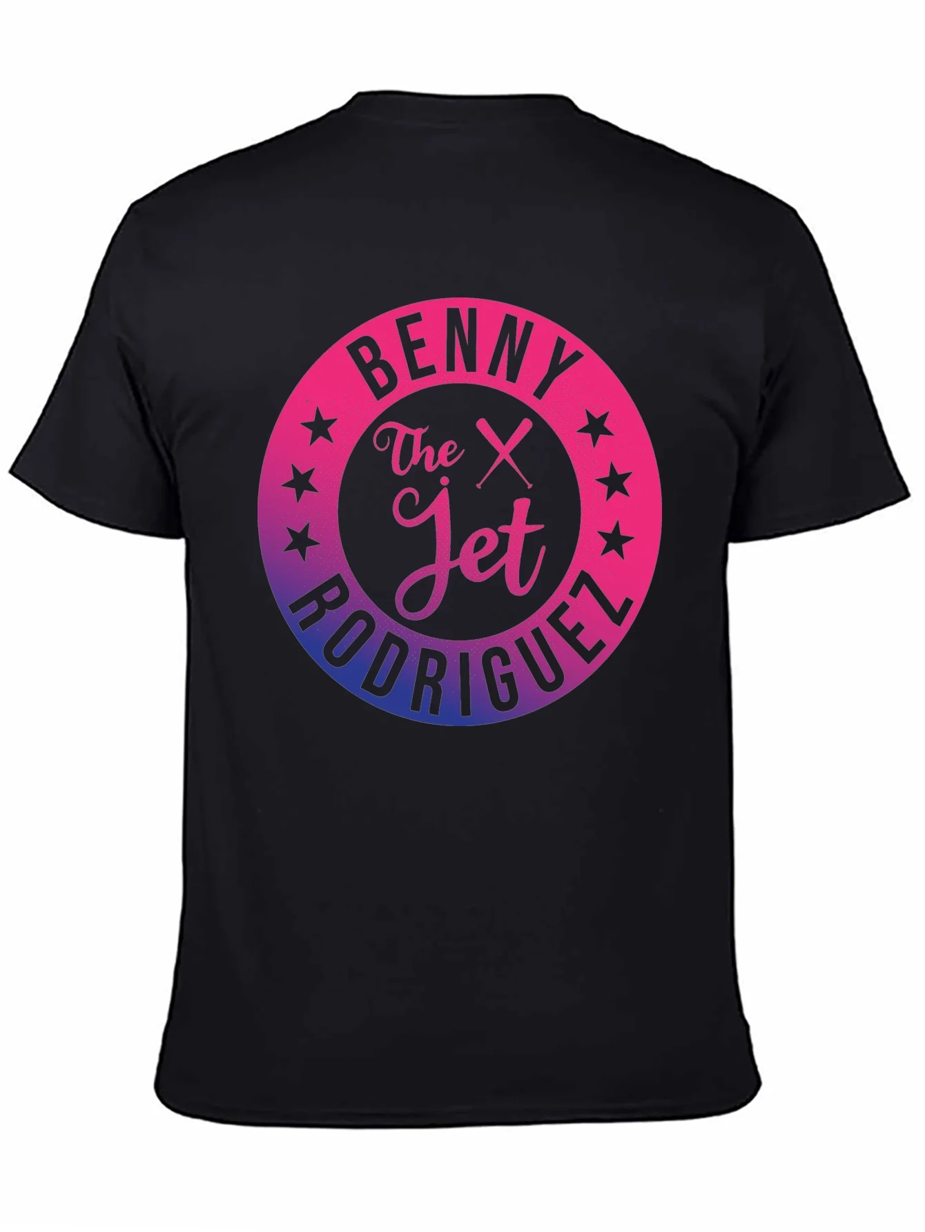Benny The Jet Rodriguez Gradient Graphic T-Shirt