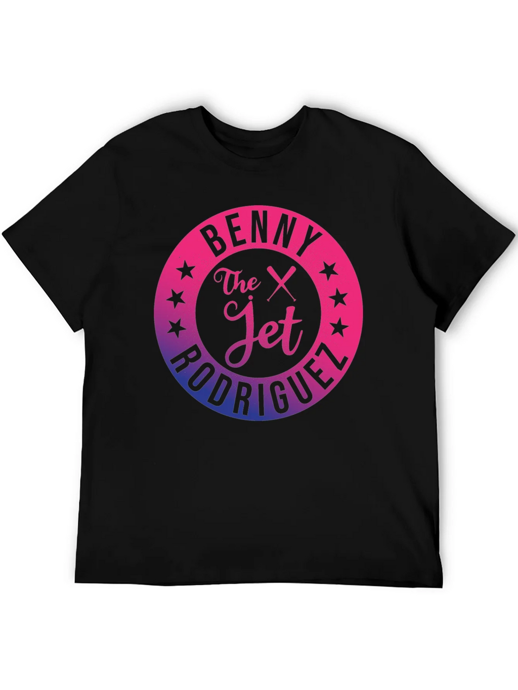 Benny The Jet Rodriguez Gradient Graphic T-Shirt
