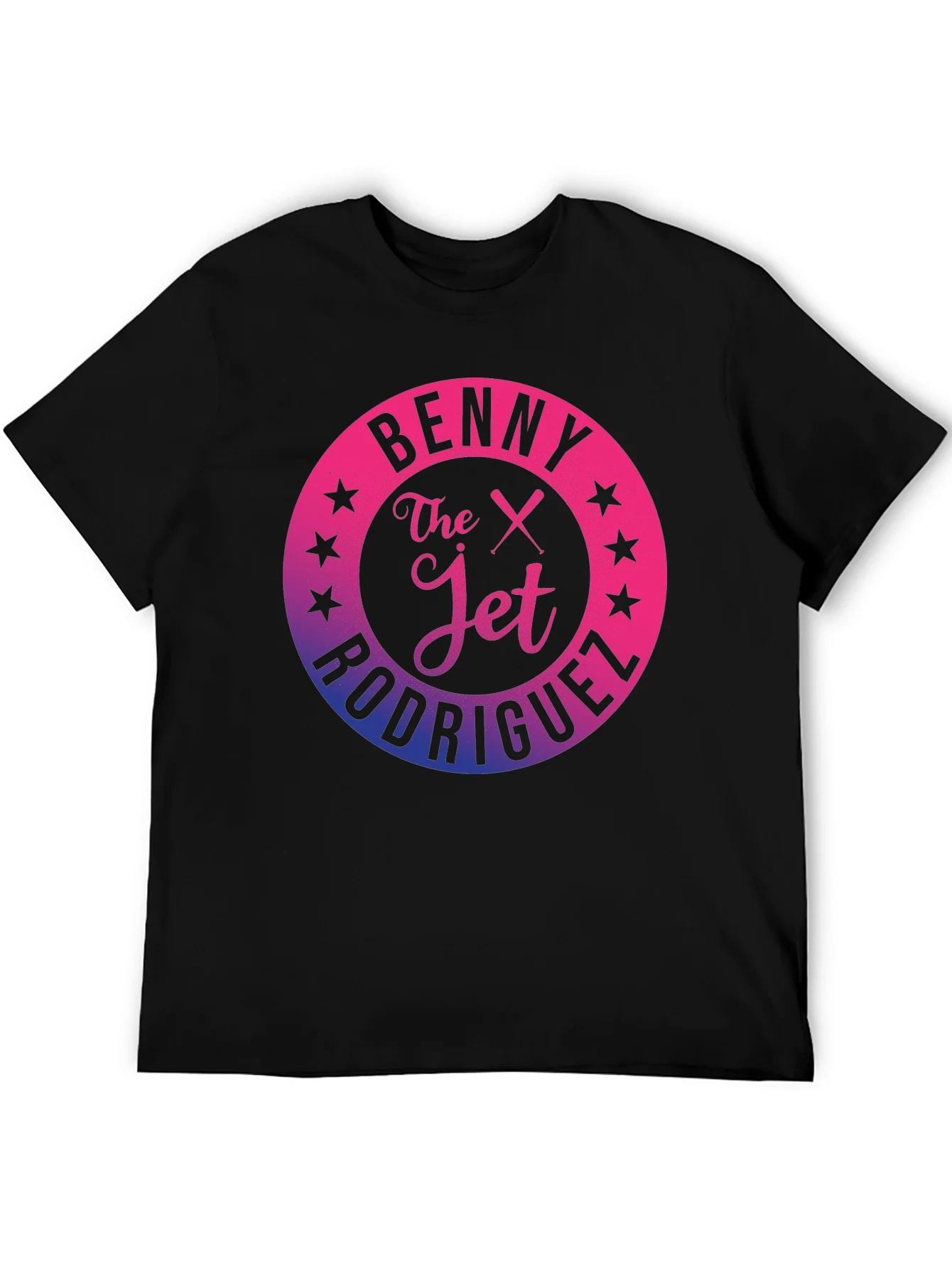 Benny The Jet Rodriguez Gradient Graphic T-Shirt