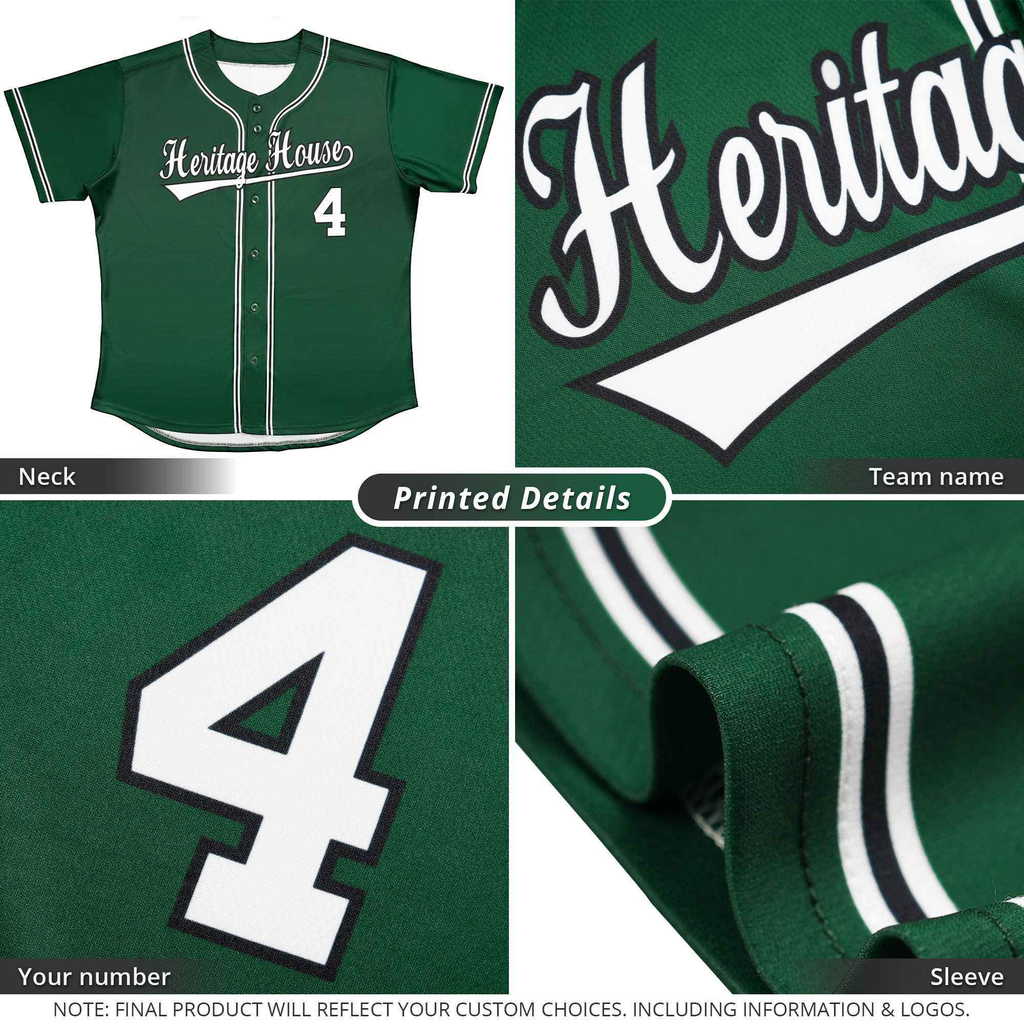 Custom Black Gray-White Classic Style Authentic Baseball Jersey