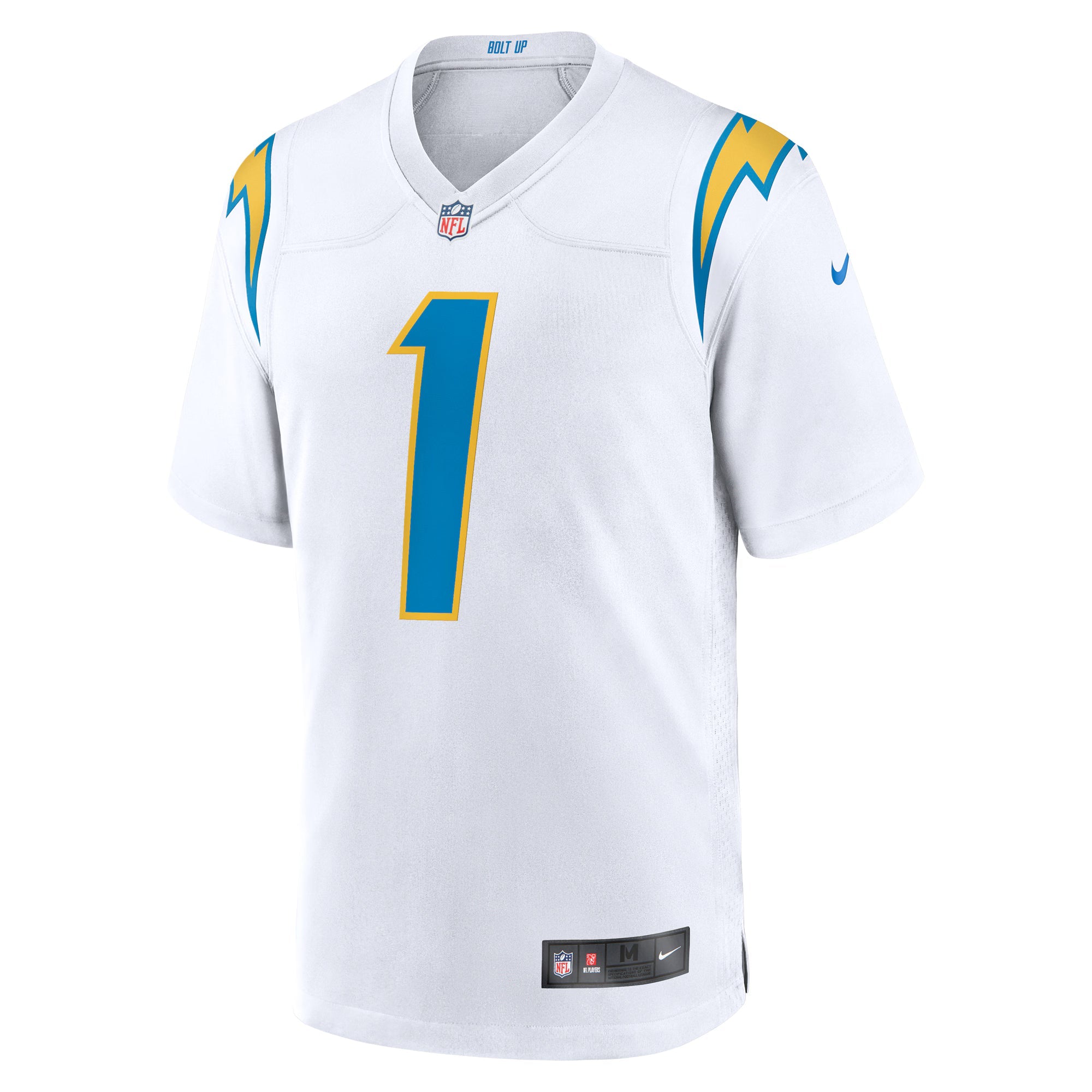 Los Angeles Chargers Quentin Johnston White Away Game Jersey