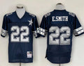 Men's Dallas Cowboys Emmitt Smith Mitchell & Ness Navy Legacy Replica Player jersey