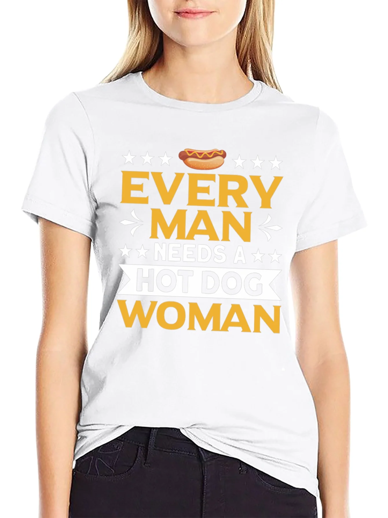 Funny Every Man Needs a Hot Dog T-Shirt
