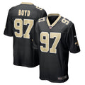 New Orleans Saints Khristian Boyd Black Game Jersey