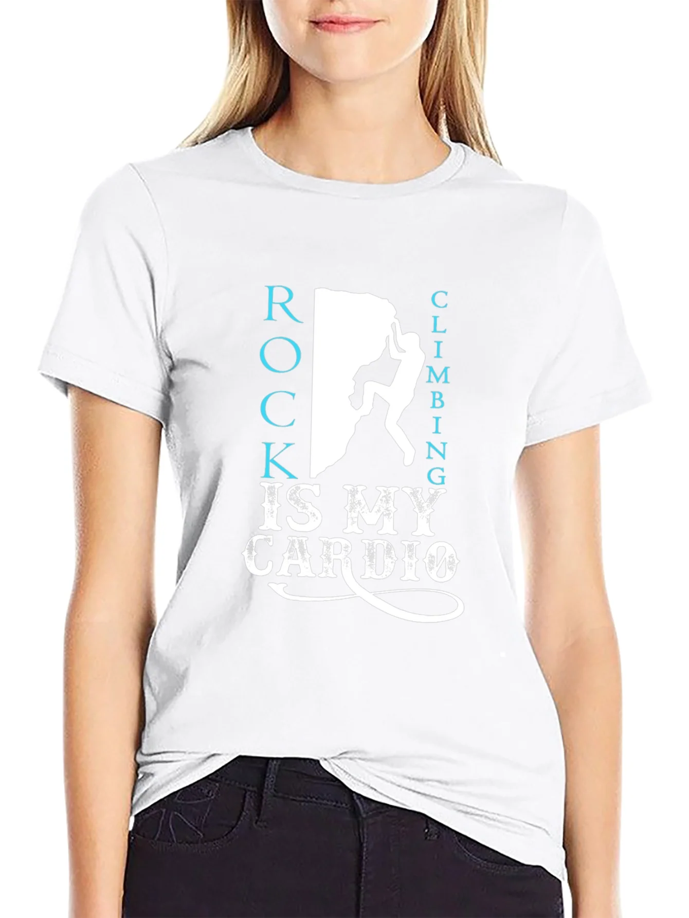 Rock Climbing Is My Cardio T-Shirt