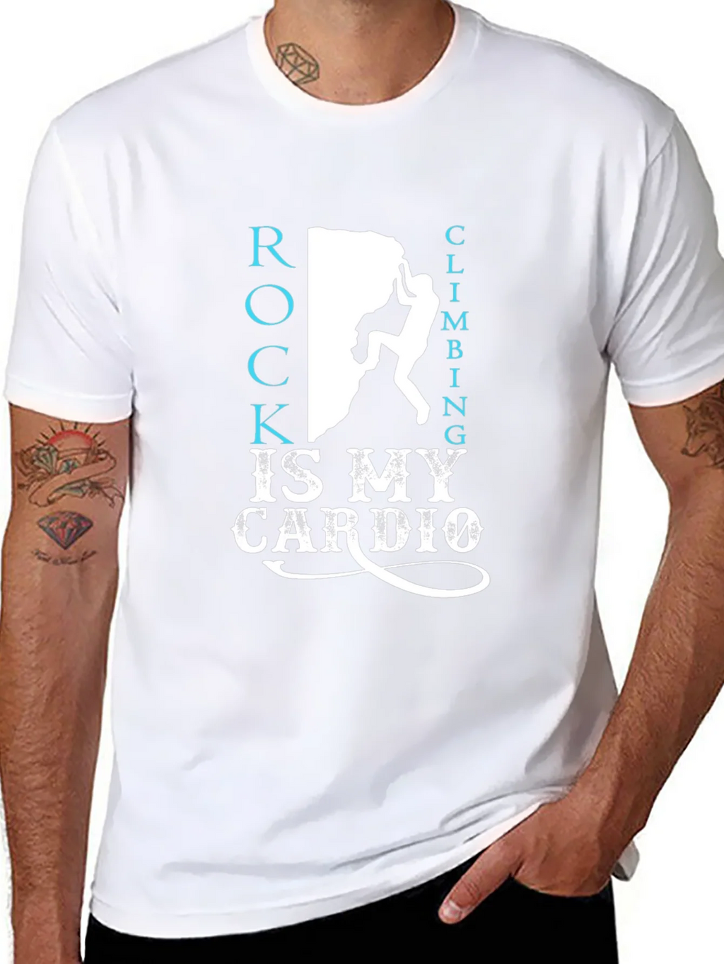 Rock Climbing Is My Cardio T-Shirt