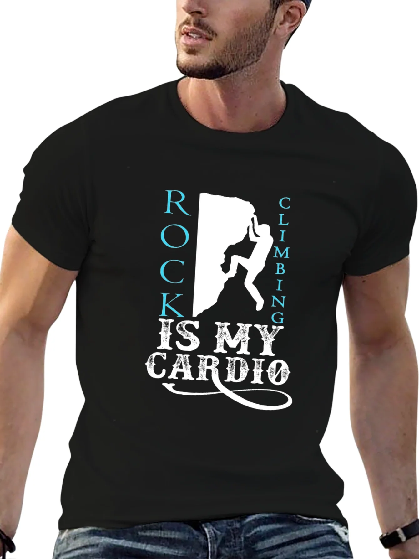 Rock Climbing Is My Cardio T-Shirt