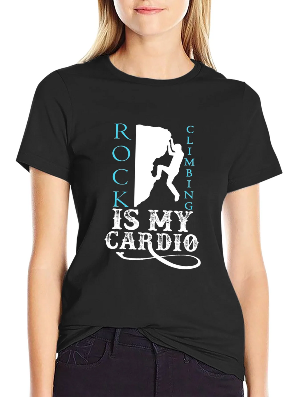 Rock Climbing Is My Cardio T-Shirt