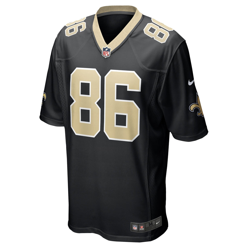 Michael Jacobson New Orleans Saints Nike  Game Jersey -  Black