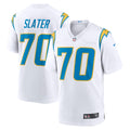Los Angeles Chargers Rashawn Slater White Game Jersey