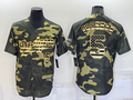 Men's Los Angeles Dodgers Freddie Freeman #5 Camouflage Replica Baseball jersey