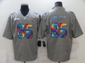 Men's San Francisco 49ers George Kittle #85 Gray Game Player jersey
