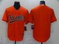 Men's Baltimore Orioles Orange Alternate Replica Blank jersey
