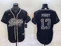 Men's San Francisco 49ers Brock Purdy #13 Black RFLCTV Limited jersey Joint Edition