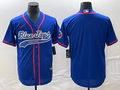 Men's Toronto Blue Jays Blue Blank Replica Player jersey