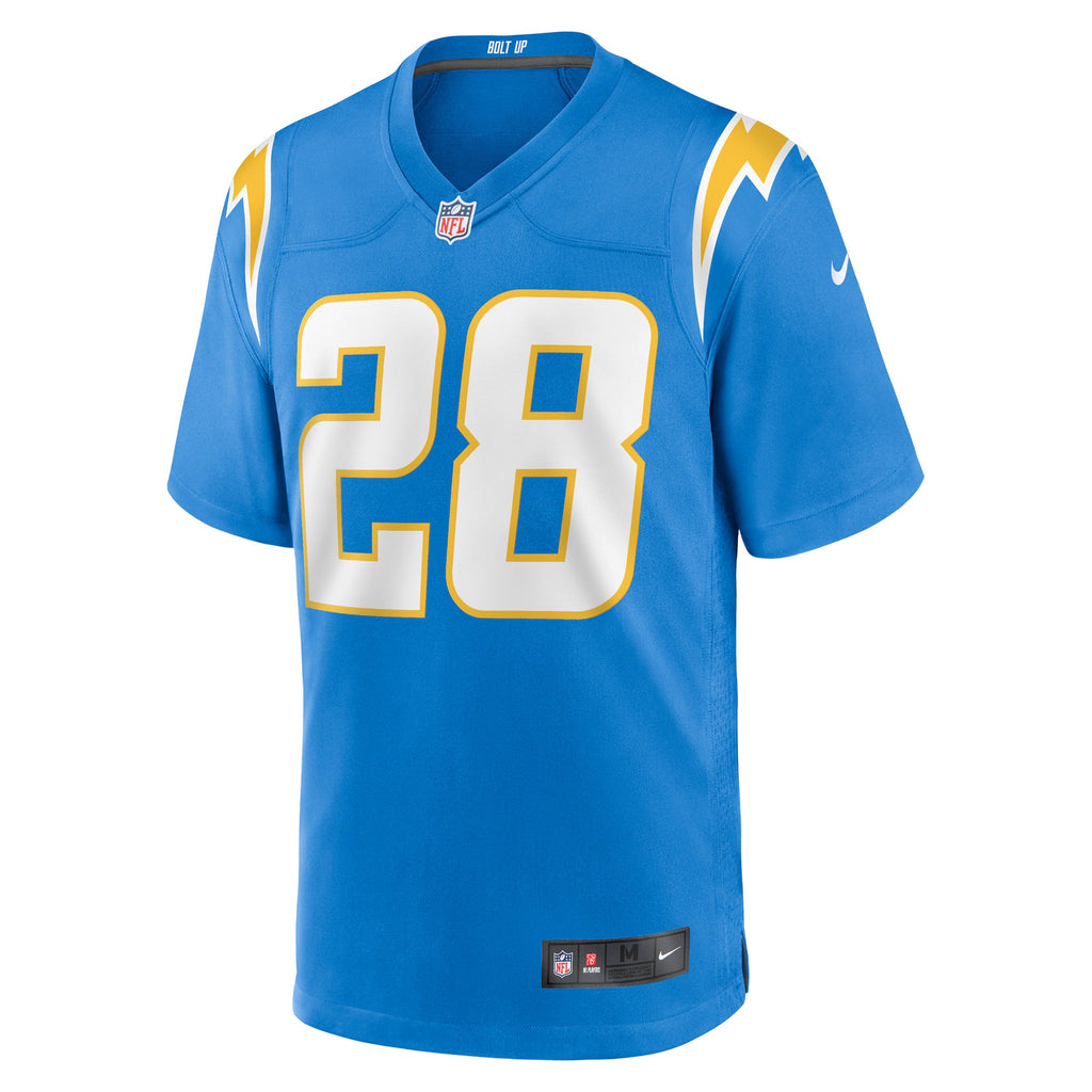 Los Angeles Chargers Hassan Haskins Powder Blue Team Game Jersey