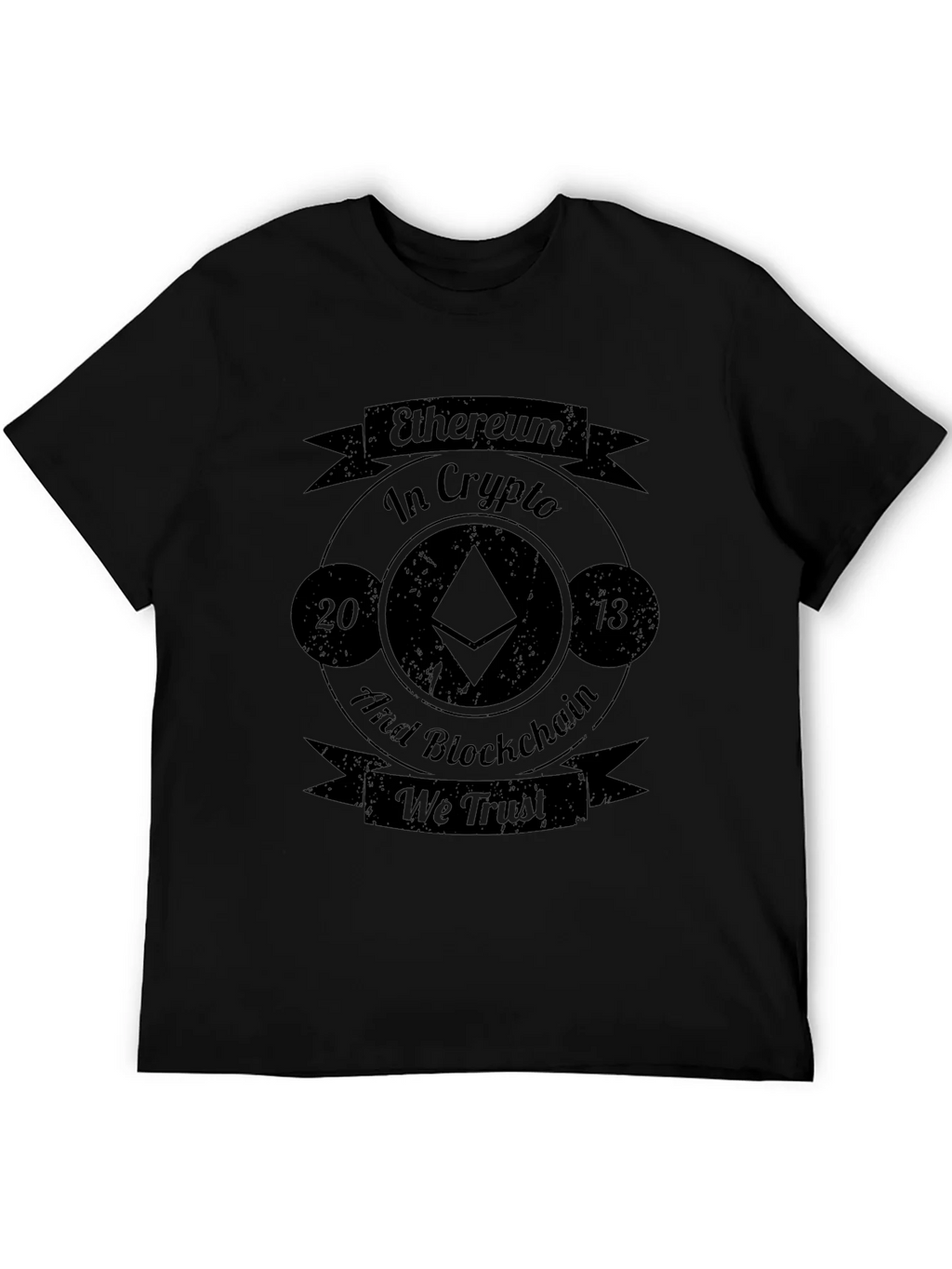 Ethereum Crypto T-Shirt - Blockchain We Trust