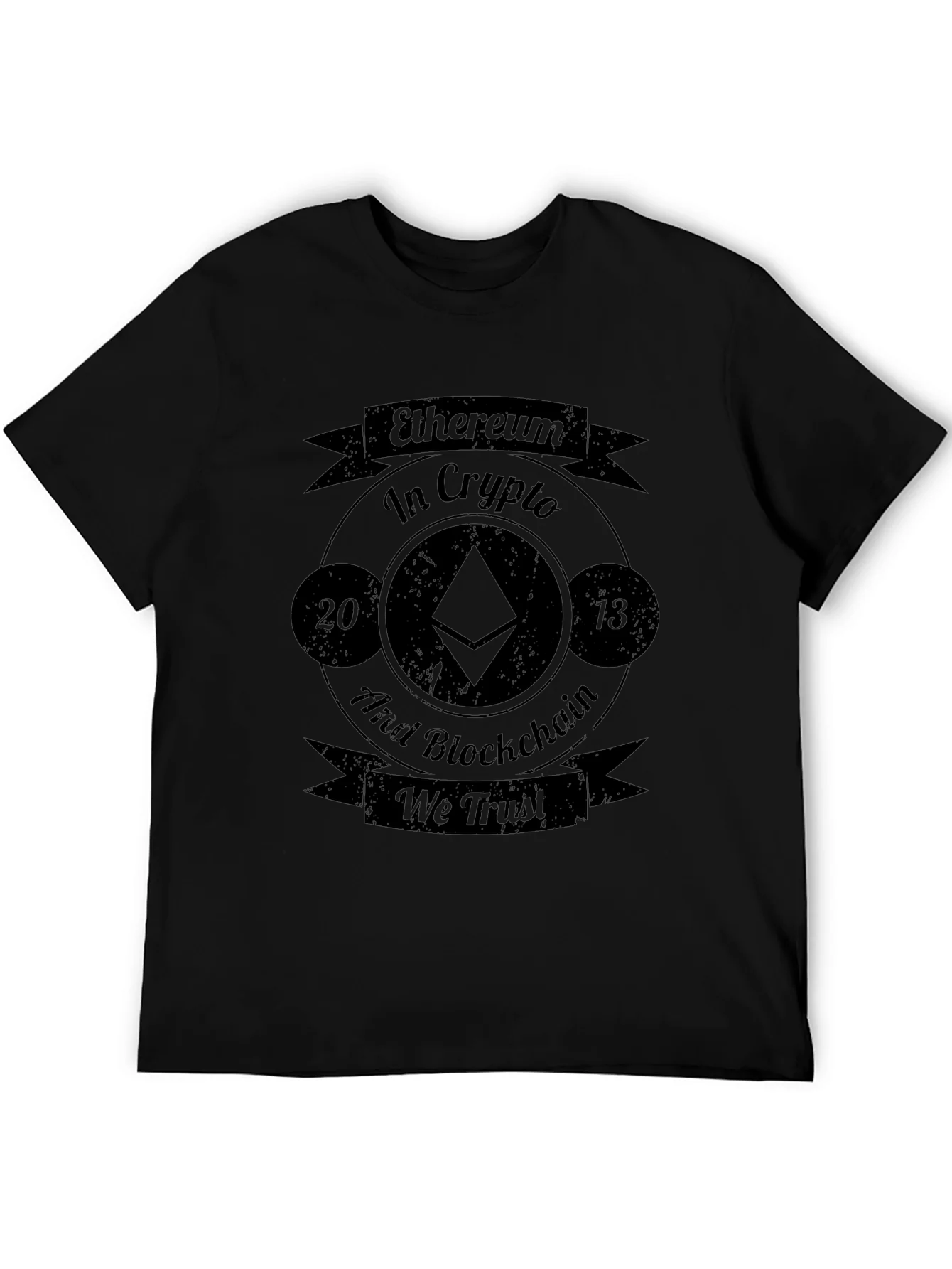 Ethereum Crypto T-Shirt - Blockchain We Trust