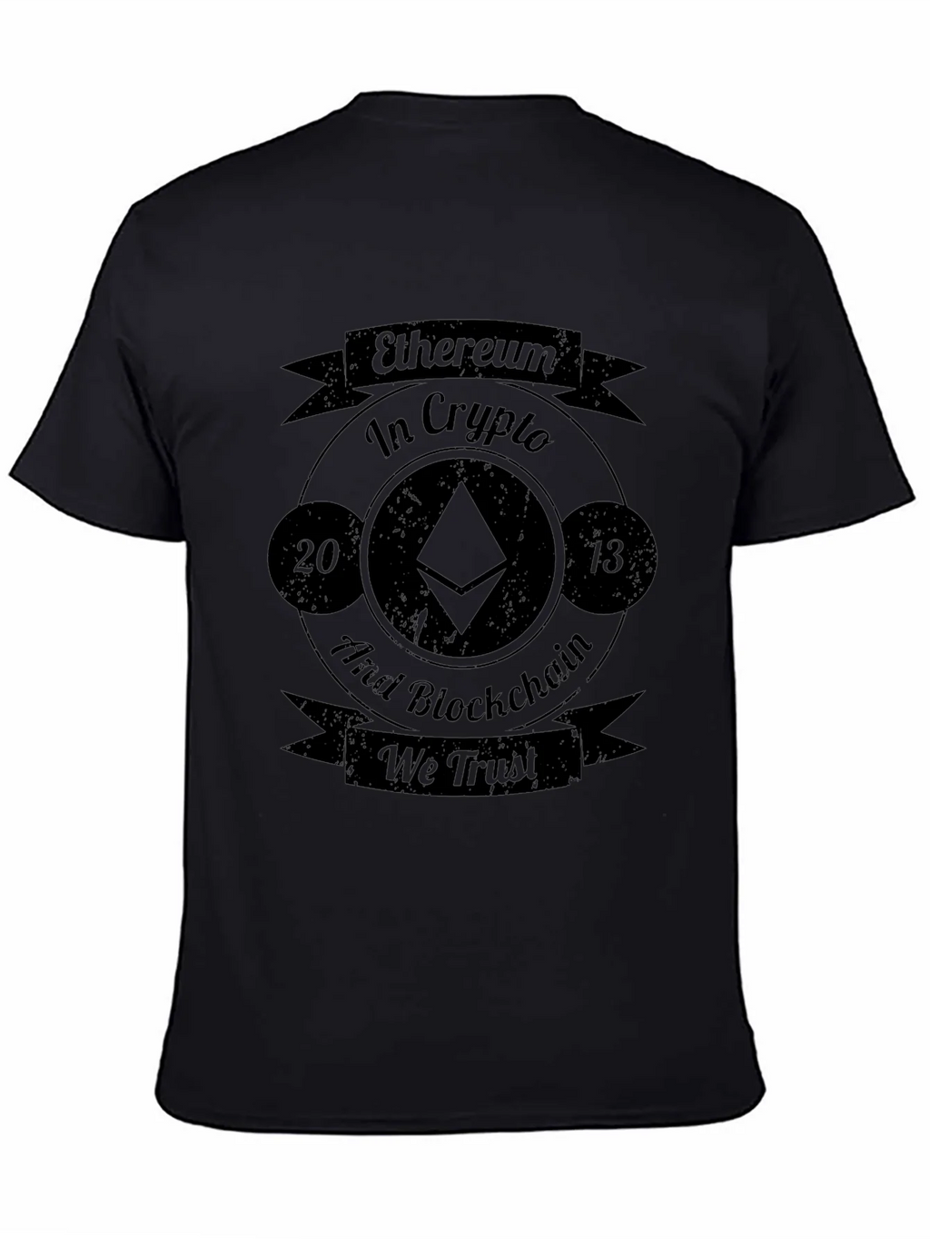 Ethereum Crypto T-Shirt - Blockchain We Trust
