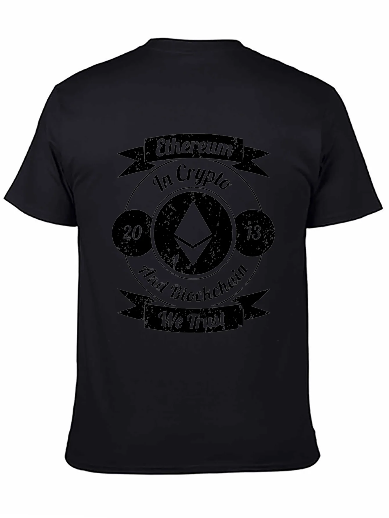 Ethereum Crypto T-Shirt - Blockchain We Trust