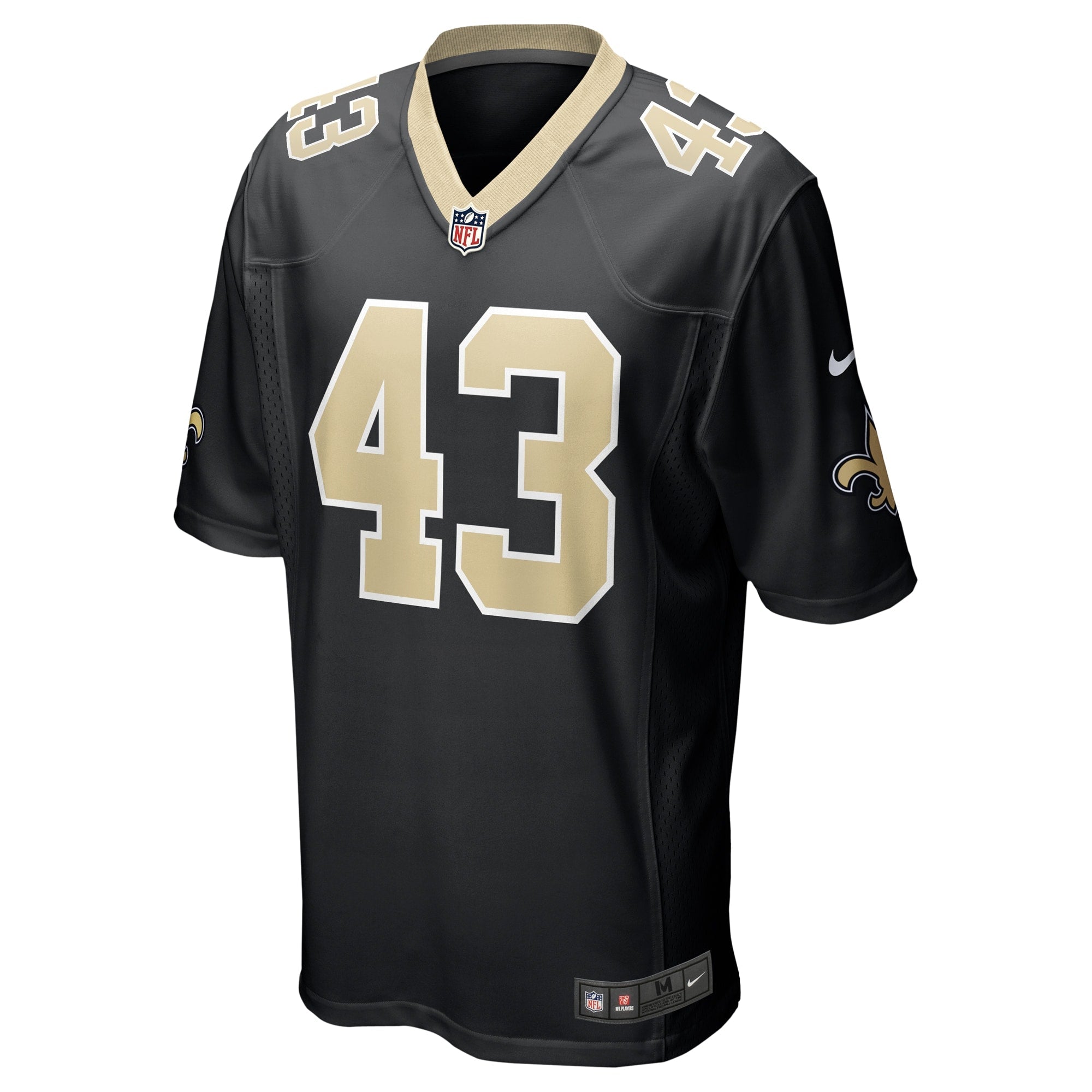 Ryan Connelly New Orleans Saints Nike Team Game Jersey -  Black